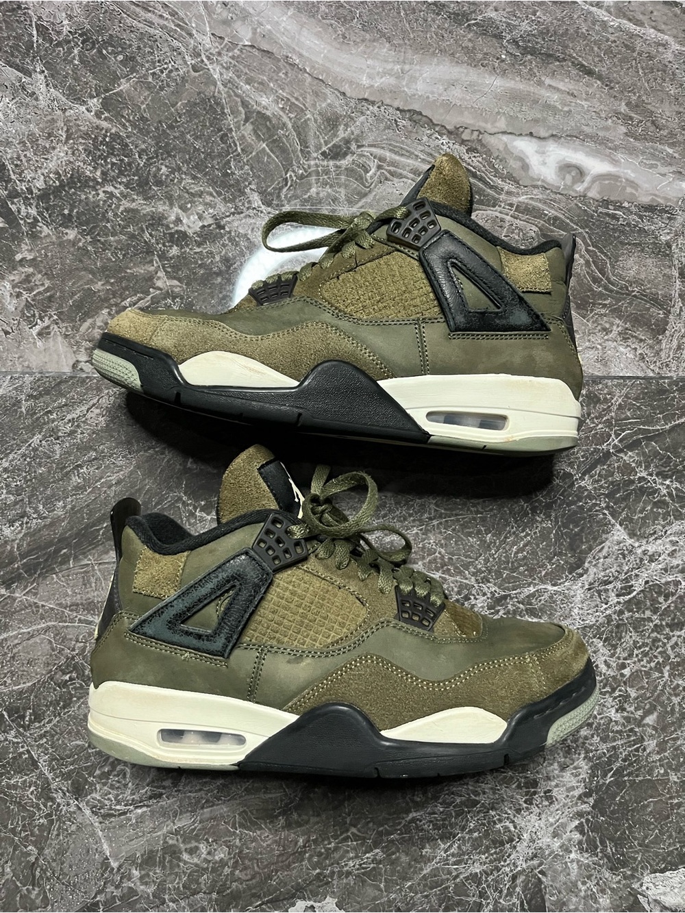 Size 8.5 - Jordan 4 SE Retro Low Craft - Olive